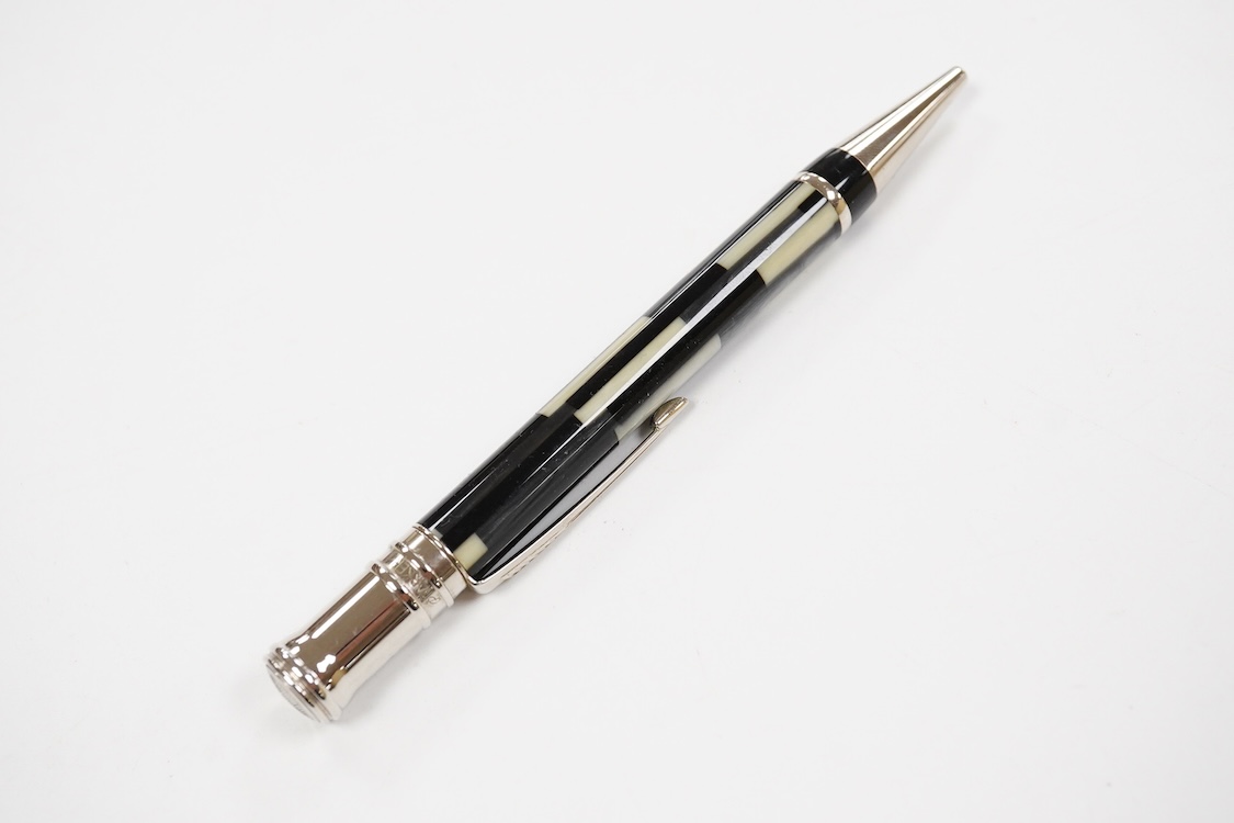 A Carter's oversize lever fill fountain pen fitted with large INX nib
